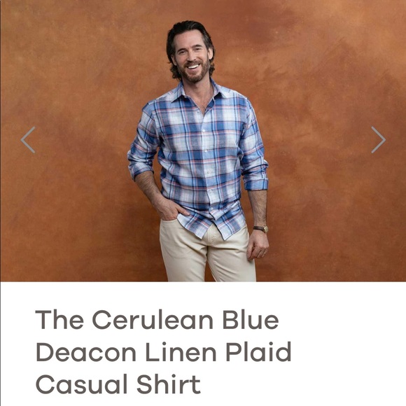 Ledbury fine shirting XXL classic fit button down dress shirt. - Picture 1 of 5